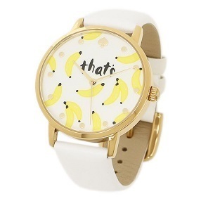 ケイトスペード 腕時計 バナナのデザインがかわいい 安い